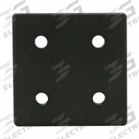 T-Slot Framing System Slot Cov: 40 Series, Metric, 80 mm x 4.5 mm x 80 mm, Black, ABS, Matte (MPN 40-2050-Plain). Key specifications — Finish: Matte; Product Type: End Cap; Material: ABS; Includes Fasteners: Yes; Manufacturer Part Number: 40-2050-Plain; Brand: 80/20; System of Measurement: Metric.
