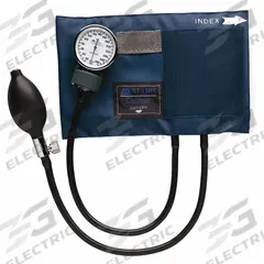 MABIS Blood Pressure Unit: Blood Pressure Unit, Arm, Adult, Nylon, Adult Cuff Named Size, Blue (MPN 01-130-011). Key specifications — Test Location: Arm; Cuff Named Size: Adult; Patient Type: Adult; Color: Blue; Brand: MABIS; Product Type: Blood Pressure Unit; Cuff Material: Nylon; Includes: Inflation Bulb.