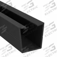 T-Slot Cover: 45 Series, Metric, 2 m x 14 mm x 13 mm, Black, Plastic, Dust Cover, Matte, Single (MPN 12013). Key specifications — Finish: Matte; Product Type: T-Slot Cover; Material: Plastic; Includes Fasteners: No; Manufacturer Part Number: 12013; Cover Type: Dust Cover; Brand: 80/20; System of Measurement: Metric.