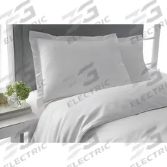 MARTEX Pillow Sham: King, 36 in Overall Lg, 20 in Overall Wd, T250, Fresh White, White (MPN 1C18621). Key specifications — Color: Fresh White; Fabric Material: 60% Cotton; Thread Count: T250; Brand: MARTEX; Fabric Pattern: Striped; Hem/Pocket Size: 2 in; Sheet Color: Fresh White.