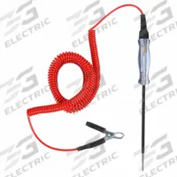 OTC Circuit Tester: Circuit Tester, Electrical Circuits, 12 to 24V, Stainless Steel, Polyurethane (MPN 3642). Key specifications — Compatible Voltage Systems: 12 to 24V; Brand: OTC; Probe Material: Stainless Steel; Features: Extra Large Clamp; Includes: 24 in Coil Cord; Tool Type: Circuit Tester.