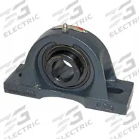 SEALMASTER Pillow Block Bearing: 2 3/16 in Bore, Cast Iron, Set Screws, 2 3/4 in Shaft Ht (MPN MP-35). Key specifications — Brand: SEALMASTER; Mounting Bolt Size: 3/4 in; System of Measurement: Inch.