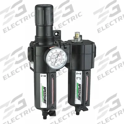 SPEEDAIRE Filter/Regulator/Lubricator: 3/8 in NPT, 118 cfm, 250 psi Max Op Pressure - Speedaire Filter, Regulator & Lubricators (FRLs)
