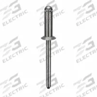 Blind Rivet,1 36/41" L,0.188" dia,PK250: Inch, 1 7/8 in Overall Lg, 37/64 in Body Lg, Steel, 250 PK (MPN U34140.018.0066). Key specifications — Brand: APPROVED VENDOR.