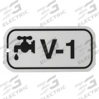 BRADY Lockout Tag: None/ No Header, V-1, Polystyrene, English, Plastic (MPN 105664)