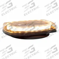 ECCO Vehicle Light Bar: Mini Light Bar Vehicle Light Bar Size, LED, SAE J595 Class 1, Removable (MPN 5540CAC-VM). Key specifications — Electrical Connection: Lighter Plug; Series: ECCO’s 5540; Brand: ECCO; Number of Flash Patterns: 91; Mount Type: Suction; Light SAE Class Rating: SAE Class 1.