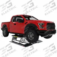 BENDPAK Vehicle Lift: 10,000 lb Load Capacity, 32 in Max Lift Ht, 5 in Min Lift Ht, 85 in Overall Wd (MPN LR-10000). Key specifications — Brand: BENDPAK; Voltage: 22V.
