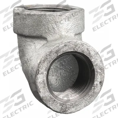 APPROVED VENDOR Metal Pipe Elbow: 90° Elbow, 1/4 in x 1/4 in, Malleable Iron (MPN 1LBG5) - Medium-Pressure Threaded Pipe Fittings
