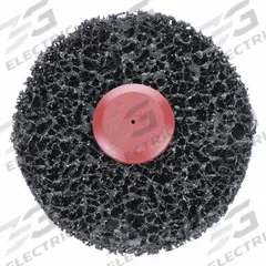 SCOTCH-BRITE Clean and Strip Disc: 4 in Dia x 1 in W, 1/4 in Straight Shaft, Silicon Carbide, C2-ZS (MPN 61500070687). Key specifications — Brand: SCOTCH-BRITE; Connector Type: Straight Shaft; Series: C2-ZS; Connector Size: 1/4 in.