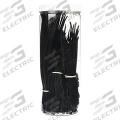 GRAINGER Cable Tie Kit: 650 Pieces, Nylon 6/6, Plastic Pawl Locking, Black (MPN 40J772). Key specifications — Locking Style: Plastic Pawl; Includes: (50) 11.8 in Black; Material: Nylon 6/6; Brand: GRAINGER.
