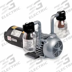 GAST Compressor/Vacuum Pump: 1.5 hp, 1 Phase, 115/230V AC, 21 cfm, 27 in Hg Max Vacuum (MPN 7Z782). Key specifications — attr51701: GAST; attr51739: 115/230V AC; attr100706: 1.
