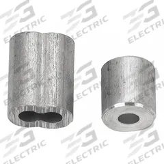 CAMPBELL Cable Ferrules and Stops Set: 1/8 in Compatible Rope Dia, Thimble, 4 Fittings Included (MPN B7675424). Key specifications — Brand: CAMPBELL; Fitting Types Included: Thimble.