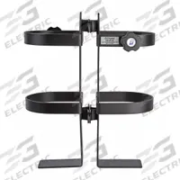 SMARTSTACK Dual Tank Holder: 6 in Overall Ht, Stainless Steel, 6 in H x 13 in W (MPN R105P04-001). Key specifications — Material: Stainless Steel; Brand: SMARTSTACK; Product Type: Dual Tank Holder.
