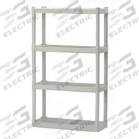 ABILITY ONE Plastic Shelving: 30 in x 12 in, 54 in Overall Ht, 4 Shelves (MPN 7125-01-667-2784). Key specifications — Frame Material: HDPE; Shelving Material: HDPE; Brand: ABILITY ONE.