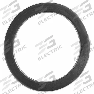 USA INDUSTRIALS Cam and Groove Gasket: 2 in For Coupling Size, Black, 2 5/8 in Outside Dia - FEP Cam & Groove Gaskets