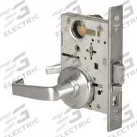 BEST Door Lockset: Office Lever Locksets, Chrome, ADA Compliant, Interchangeable Core (MPN 45H7A15H626LH). Key specifications — attr1024149: Not Ligature-Resistant; attr1011488: BEST; attr1024446: F04; attr1011524: No Message; attr1011506: 40H Rose; attr1011485: Yes; attr1059461: Satin Chromium-Plated : Stainless Steel.