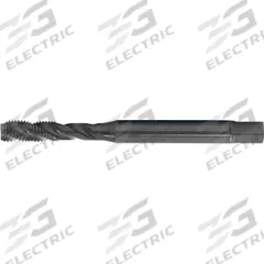 CLEVELAND Spiral Flute Tap: M16x2 Metric, 6H, 4 Flute, Semi-Bottoming Chamfer, Black Oxide Cobalt (MPN C89349)