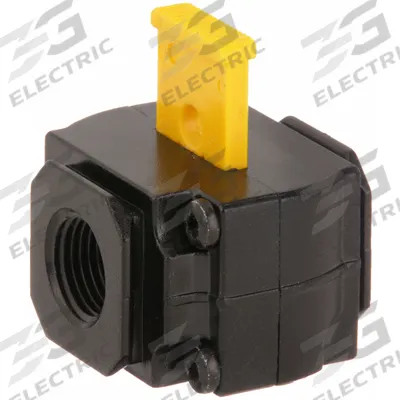 SPEEDAIRE Air Line Lockout Valve: 1/2 in NPT, 1/2 in NPT Outlet Size, 250 psi Max Op Pressure - Speedaire Compressed Air Line Lockout Valves for FRLs