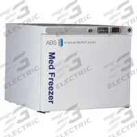 AMERICAN BIOTECH SUPPLY Freezer: Tabletop, 1.3 cu ft, -25°C to -15°C, Auto Defrost Method, Left (MPN PH-ABT-HC-UCFS-0120A-LH). Key specifications — Brand: AMERICAN BIOTECH SUPPLY; Door Hinge: Left.