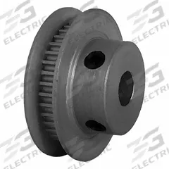 DAYTON Timing Pulley: Modified Curvilinear, Fixed, For GT Timing Belt Section, For 3 mm Belt Wd (MPN 36-2P03M6FA6). Key specifications — Brand: DAYTON; Finish: Clear Anodized; For Belt Series: Powerhouse®.