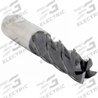 OSG Square End Mill: Carbide, TiAlN Coated, 4 Flute, 1" Mill Dia, 3" LOC, 6" OAL (MPN VG441-1003)