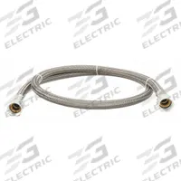 VELVAC Air Compressor Hose: 1/2 in Hose Inside Dia., 7/8 in x 7/8 in Fitting Size, Brass x Brass (MPN 142552). Key specifications — Fitting Type: FNPSM x FNPSM; Fitting Material: Brass x Brass; Standards: SAE J517; Brand: VELVAC.