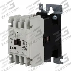 EATON NEMA Magnetic Contactor: Non-Reversing, 3 Poles, NEMA Size 00, 9 A, 240V AC (MPN CN15AN3BB). Key specifications — Brand: EATON.