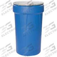 APPROVED VENDOR Transport Drum: HDPE, 55 gal, Lever Lock Ring, Unlined/No Interior Coating, Metal (MPN 1655MB). Key specifications — Drum Material: HDPE; Drum Head Type: Open Head; UN Rating Solids: 1H2/Y250/S; UN Rating Liquids: 1H2/X200/S; Interior Lining: Unlined/No Interior Coating; Drum Message Text: None; Closing Ring Material: Metal; For Holding: Original Shipping Container.