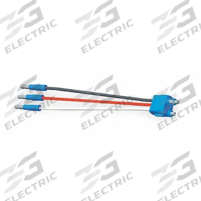 GROTE Pigtail: Slim-Line 0.18 in Male Bullet/Straight Male PL-3 Connector, 3 Wires - Automotive Pigtails