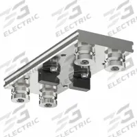 HEPCOMOTION GV3 Carriage: For 12 mm Rail Wd, Roller, GV3 Std Carriage, 17.44 mm Carriage Ht (MPN AU12P313L100LBNS). Key specifications — Carriage Material: Aluminum; Roller Material: Stainless Steel; Size: 12; Brand: HEPCOMOTION; Features: Slide Lubricators; Type: GV3 Standard Carriage.