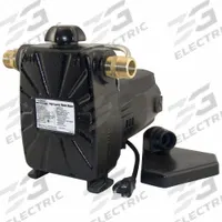 ZOELLER Utility Pump: 115V AC, 115 ft Max head, NPT Intake, 3/4 in Hose, 20 ft Cord Lg, 3/4 in NPT (MPN 314-0002). Key specifications — Nameplate Voltage: 115V AC; Impeller Material: Thermoplastic; Brand: ZOELLER.