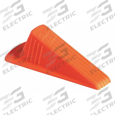 GIANT FOOT Door Wedge: 6 3/4 in Lg, 3 1/2 in Wd - Wedge Door Holders