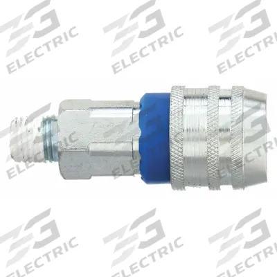 SPEEDAIRE Quick Connect Hose Coupling: 1/4 in Body Size, 1/4 in Hose Fitting Size - Industrial Interchange Brass/Steel Quick-Connect Air Coupling Bodies