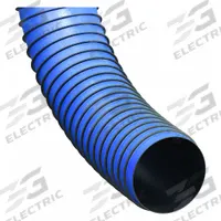 Industrial Ducting Hose: 3 in Hose Inside Dia., 25 ft Hose Lg, 28 psi, 2.7 in Bend Radius (MPN 0658-0300-0601). Key specifications — Temp. Range: -60° to 275°F; Brand: HI-TECH DURAVENT.