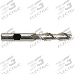 YG-1 Square End Mill: High Speed Steel, TiCN Coated, 2 Flute, 1" Mill Dia, 4" LOC, 6-1/2" OAL (MPN 18176HC)