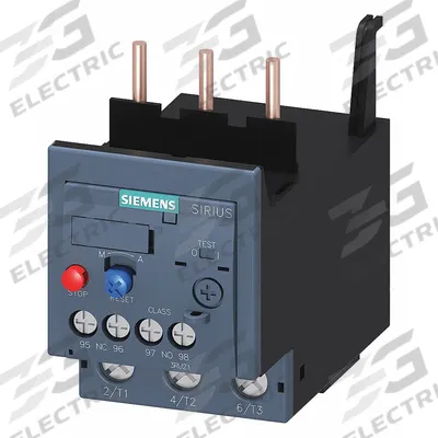 Siemens Overload Relay: Thermal Protection, 3 Poles, 1NO/1NC, Frame Size S2 - IEC Thermal Overload Relays