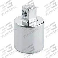 PROTO Socket Adapter: 1/2 in Output Drive Size, Square, 1 7/8 in Overall Lg, Chrome (MPN J5453). Key specifications — attr1204997: Square; attr1205006: PROTO; attr1204986: Chrome; attr1205002: Locking Included.