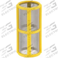 BANJO Strainer Screen: Mesh, 0.007 in Screen Size, 316 Stainless Steel (MPN LST580). Key specifications — Screen Material: 316 Stainless Steel; Brand: BANJO; Color: Yellow.