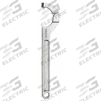 FACOM Pin Spanner Wrench: 50 mm to 80 mm, 1/4 in Pin Dia, 11 in Overall Lg, 1/4 in Pin Lg - Adjustable-Pin Spanner Wrenches