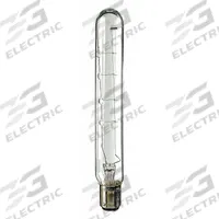 APPROVED VENDOR Incandescent Bulb: Incandescent, Double Contact Bayonet (BA15d), (T) Tubular, T6 (MPN 25T6-1/2 DC 120V). Key specifications — Light Color: White; Trade Number: 25T6-1/2 DC 120V; Voltage: 120V AC; Brand: APPROVED VENDOR; Bulb Shape: T6.