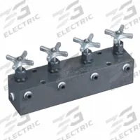 POWER TEAM Hydraulic Manifold Valve: 10,000 psi Max Pressure, 9644, 10.5 in Overall Lg. Key specifications — attr1018424: 9644; attr1018428: POWER TEAM.