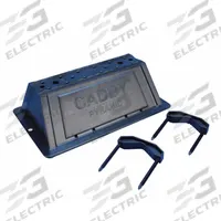 NVENT ERICO Rooftop Support: Nylon/Polyethylene/Polypropylene Base, Polypropelene Plastic (MPN PTF6). Key specifications — Support Material: Polypropelene Plastic; Base Material: Nylon; Polyethylene; Polypropylene; Base Size: 7.72 in L x 5.91 in W; Brand: NVENT ERICO.