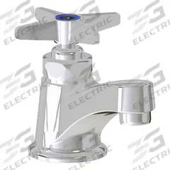 CHICAGO FAUCETS Low Arc Bathroom Faucet: 700, Cast Brass, Polished Chrome Finish, 1 gpm Flow Rate (MPN 700-E74COLDABCP). Key specifications — Includes: Mounting Hardware; Brand: CHICAGO FAUCETS; Series: 700.