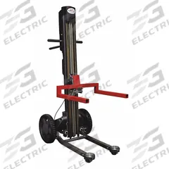 MAGLINER Equipment Lift: 350 lb, 48 in Max Lifting Ht, Fixed Fork, 18 in L x 21 in W Fork, 21 in (MPN LPS4814NC1). Key specifications — Brand: MAGLINER; Lift Mechanism: Electric Screw Drive; Width Across Forks: 21 in.