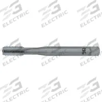 OSG Straight Flute Tap: 1/4"-28 UNF, 2B, 3 Flute, Bottoming Chamfer, Carbide (MPN 3190600)