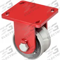 HAMILTON Plate Caster: Rigid, Steel, 6 in Wheel Dia, 3 in Wheel Wd, 8 1/2 in Mounting Ht, Concrete (MPN R-EPSD-63FVH). Key specifications — attr1100373: HAMILTON.