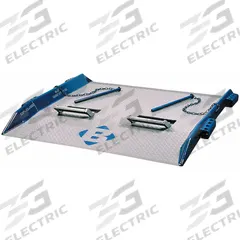 BLUFF Dock Board: 20,000 lb Load Capacity, 96 in Overall Lg, 72 in Overall Wd, Diamond Treadplate (MPN 20T7296). Key specifications — Material: Steel; Brand: BLUFF.