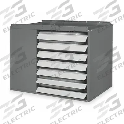 Dayton Gas Wall and Ceiling Unit Heater: 120,000 BtuH Heating Capacity Input - Low-Profile Suspended Gas Wall & Ceiling Unit Heaters