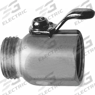 SANI-LAV Flow Control Valve: Stainless Steel, Stainless Steel, 2 3/4 in Overall Lg - Faucet Sprayer Heads & Valves