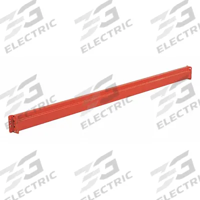 STEEL KING Beam: Step Beam, Teardrop, 108 in x 3 in x 4 in, Roll Formed, 5,480 lb Capacity - Steel King Impact-Resistant Teardrop Pallet Rack Step Beams